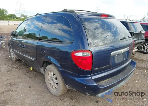 2005 Chrysler Town & Country Touring из США, поврежденный, VIN 2C4GP54L15R494264
